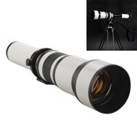 Ống Kính Máy Ảnh Zoom Xa Lightdow 650-1300Mm T2 Ống Kính Chụp Xa Gương Thiên Văn Cho Ngàm Canon