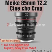 Ống Kính Meike 85mm T2.2 Cine Lens cho M4/3 Olympus/Panasonic/Lumix/BlackMagic , Sony và Fujifilm