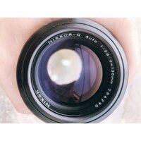 Ống kính MF Nikkor 135mm F2.8 đã mài ngàm dùng tốt cho máy số Nikon