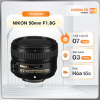 Ống kính Nikon AF 50mm F1.8G cũ