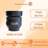 Ống kính Nikon AF-S 35mm f/1.8 G DX cũ