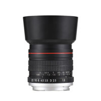 Ống kính Prime 85mm Lấy nét cố định Ống kính máy ảnh F1.8 Khẩu độ lớn Lấy nét thủ công với EF Mount 7 nhóm 10 yếu tố Tương thích với Canon EOS Rebel T8i T7i T6 T3i T2i 4 Came-1018