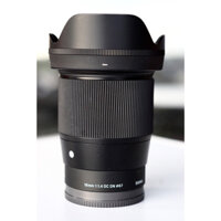 Ống kính Sigma 16mm F1.4 DC DN For Canon ngàm M - Sony e mount. Mới 99%