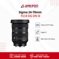 Ống Kính Sigma 24-70mm F2.8 DG DN II (Art) for Sony E/ Leica L - Hàng Chính Hãng