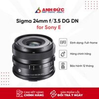 Ống Kính Sigma 24mm f3.5 DG DN C Sony E Hàng Chính Hãng