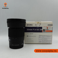 Ống Kính Sigma 30mm F1.4 DC DN For Sony E Cũ