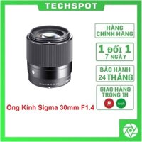 Ống Kính Sigma 30mm F1.4 DC DN Cho Sony E-Mount | Hàng Chính Hãng | Bảo Hành 24 Tháng