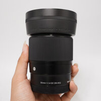 Ống Kính Sigma 30mm F1.4 DC DN For Sony E - Cũ