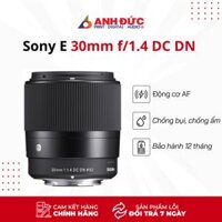 Ống Kính Sigma 30mm F1.4 Contemporary For Sony E/ Fujifilm X - Hàng Chính Hãng