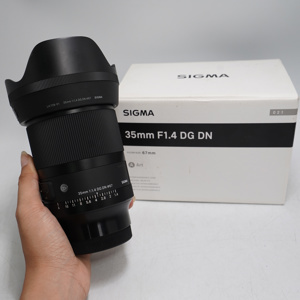 Ống Kính Sigma 35mm F1/4 Art For Sony E Mount - Hàng Chính Hãng