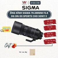 Ống kính Sigma 70-200mm F2.8 DG DN OS Sports cho Sony E - Hàng Chính Hãng