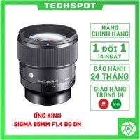 Ống kính Sigma 85mm F1.4 DG DN cho Sony E | Hàng Chính Hãng