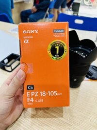ống kính Sony 18-105 F4 fullbox nguyên hộp nguyên hóa đơn - Mới mua 31.03 vừa rồi đc bảo hành 1 năm