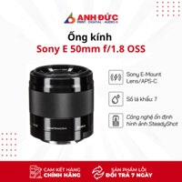 Ống Kính Sony E 50mm f/1.8 OSS (SEL50F18) - Hàng Chính Hãng