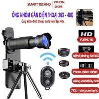 Ống Kính Tele Apexel Zoom điện thoại di động 36X 48X, Lens Tele Photo, Kính viễn vọng quang học cho hình ảnh HD sắc nét