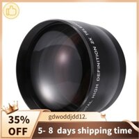 Ống kính tele chuyên nghiệp cao cấp 58mm 2.0X cho ống kính Canon 5D / 6D / 60D / 350D / 400D / 450D / 500D / 1000D / 550D / 600D 18-55MM