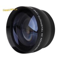 Ống kính tele phóng đại 52mm 2X cho máy ảnh ống kính Nikon AF-S 18-55mm 55-200mm