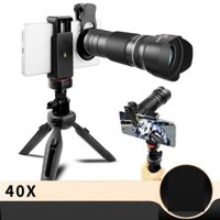 Ống kính tele zoom xa 40X hỗ trợ quay phim chụp ảnh di động
