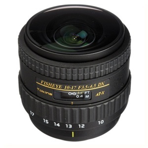 Ống kính Tokina AT-X 107 AF DX Fisheye (AF 10-17mm f/3.5 - 4.5)