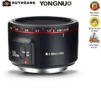 Ống kính Yongnuo 50mm F1.8 Mark II for Canon tặng kèm  Da Cừu