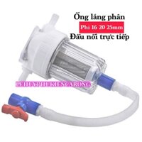 Ống Lắng Phân Hồ Cá Phi 16 20 25mm Nhỏ Gọn Đấu Trực Tiếp Giành Cho Bể Cá