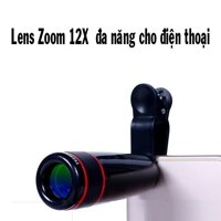 Ống Lens Zoom 12X đa năng cho điện thoại