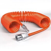 Ống lò xo PU xoắn ốc, bơm máy nén khí, ống áp suất cao, đầu nối nhanh, ống khí nén 8mm