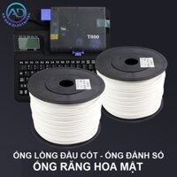 Ống lồng đầu cốt, Ống đánh số, Ống răng hoa mận dùng cho dây 1.0mm2 1.5mm2 2.5mm2 4mm2 6mm2 10mm2