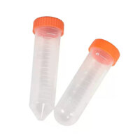 Ống ly tâm nhựa PP có tỷ lệ Ống ly tâm miệng vít -50 / 100 CÁI