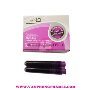 Ống mực bút máy Thiên Long FPIC-02 (FPIC-02N)- Hộp 10 ống