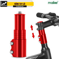 Ống Nâng Tay Lái Xe Đạp Bằng Nhôm Cao 12cm Phù hợp Ống trong phi 28,6mm Điều Chỉnh Độ Cao Ghi Đông Xe Đạp MaiLee - Đỏ