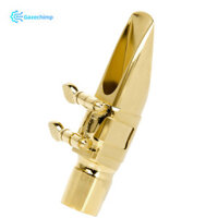 Ống ngậm Saxophone Alto bằng đồng thau tốt nhất #6 Phụ kiện dụng cụ gió DIY vàng