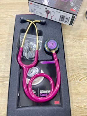 Ống nghe Littmann Classic III Raspberry Rainbow 5806