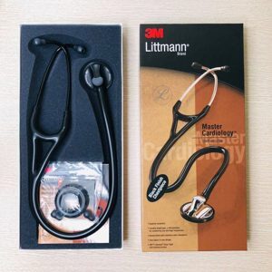 Ống Nghe Littmann Master Cardiology – Đen gọng đen 2161