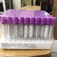 Ống nghiệm EDTA (K3) chân không 6ml An Phú (Khay=100 ống, Thùng=2400 ống)