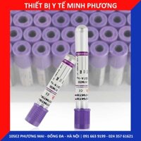 Ống nghiệm EDTAK2, Heparin, Citrate Sodium chân không MPV