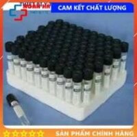 Ống nghiệm Heparin màu đen.