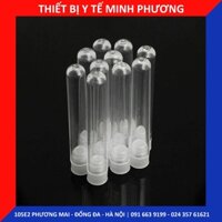 Ống nghiệm nhựa 5ml, 10ml có nắp, không nắp