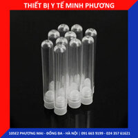 Ống nghiệm nhựa 5ml, 10ml có nắp, không nắp