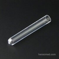 Ống nghiệm nhựa 5ml PS 12x75mm, Henso Medical, Trung Quốc, túi 500 chiếc