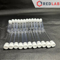 Ống nghiệm nhựa PS 5ml 12x75mm có nắp đậy trắng, không nhãn Hồng Thiện Mỹ, có VAT
