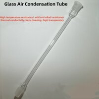 Ống ngưng tụ không khí thủy tinh Ống ngưng tụ thẳng 200 / 300 / 400 / 500 / 600mm