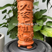 Ống nhang cắm hương bằng gỗ hương đá