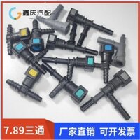 Ống Nhiên Liệu Tee Khớp Xăng Lọc Phần Tử Lọc Nhanh Cắm Ethanol Urea 7.89 Dầu Đầu Vào Đường Ống Xả Dầu Sửa Đổi
