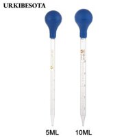 Ống nhỏ giọt thủy tinh URKIBESOTA Ống thử nghiệm tại nhà Đồ dùng phòng thí nghiệm Chuyển chất lỏng