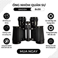 Ống Nhòm Baigish 8x30 Tầm Nhìn Xa 3000m Dùng Du Lịch, Săn Ong Cực Tốt.