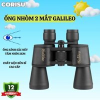 Ống nhòm Corisu Galileo 2 mắt 20x50 du lịch ngắm cảnh săn ong nhìn xa đến 2km siêu nét