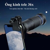 Ống nhòm điện thoại di động Apexel, Lens Tele Photo X36 lần zoom siêu xa, Hình ảnh HD, kính lúp điện thoại nhìn xa