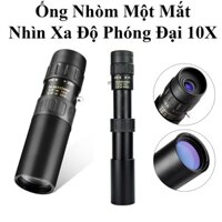 Ống Nhòm Một Mắt Nhìn Xa Siêu Nét Độ Phóng Đại 10X Đến 30X Kèm Túi Đựng Và Khăn Lau