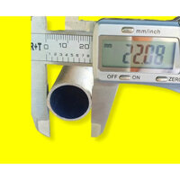 Ống Nhôm Pi 22 x dầy 2.0 mm / NHÔM CHẤT _ BỀ MẶT NHÔM MỘC / Dài 1 m + 1 m 50 + 2 m / Vatlieu3s .